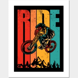 Vintage Mountain Bike Posters and Art